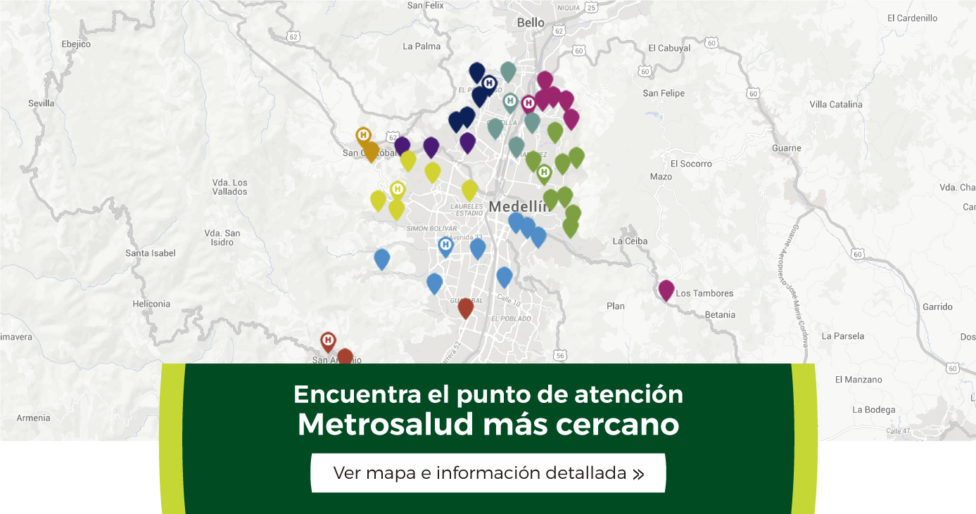 Mapa Metrosalud