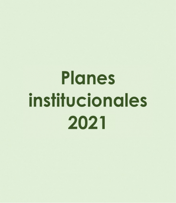 Planes institucionales 2021