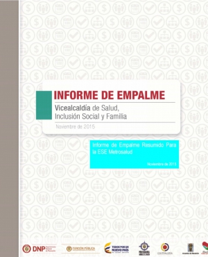 Informe de Empalme Vicealcaldía de Salud, Inclusión Social y Familia