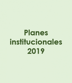 Planes institucionales 2019