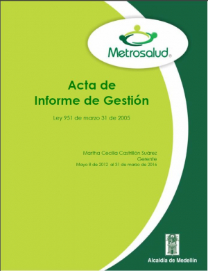Actas de Gestión final 31-03-2016
