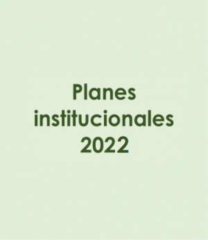 Planes institucionales 2022